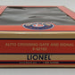 Lionel 6-62162 O Gauge Operating Crossing Gate & Signal EX/Box