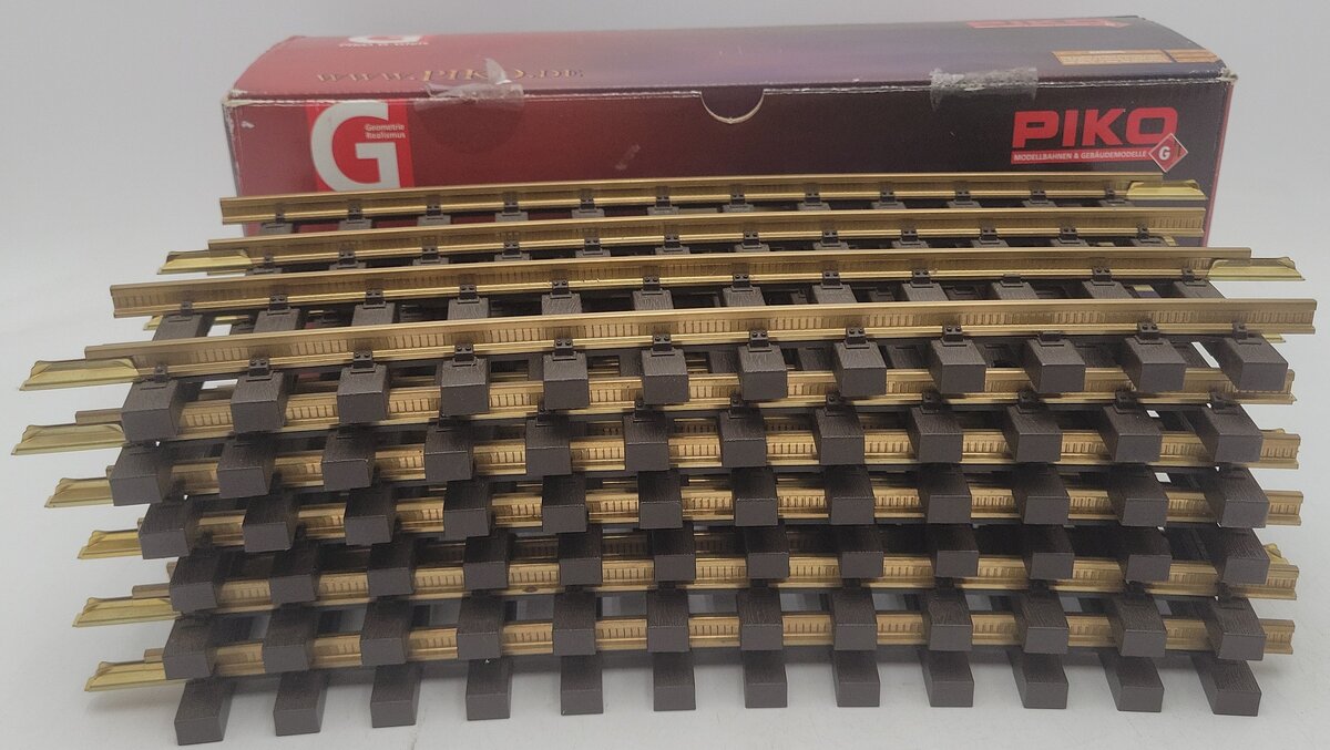Piko 35215 G Code 332 Brass R5 48.8" Curve Track Sections (12) VG/Box