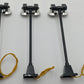Lionel 6-12927 O Dual Illuminated #65 Yard Lights (Set of 3) EX