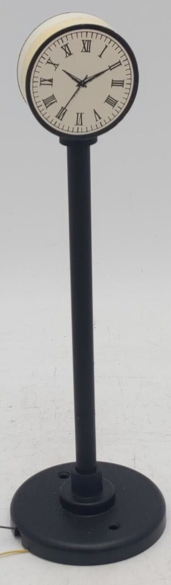 Model Power 989 G Light Street Clock LN/Box