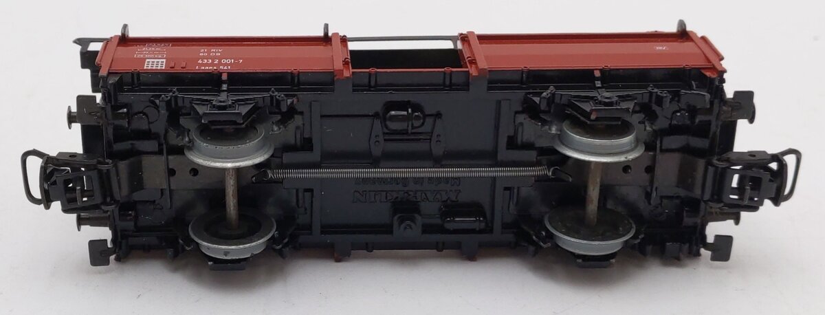 Marklin 4613 HO Scale Auto Transport Car w/ Automobiles EX/Box