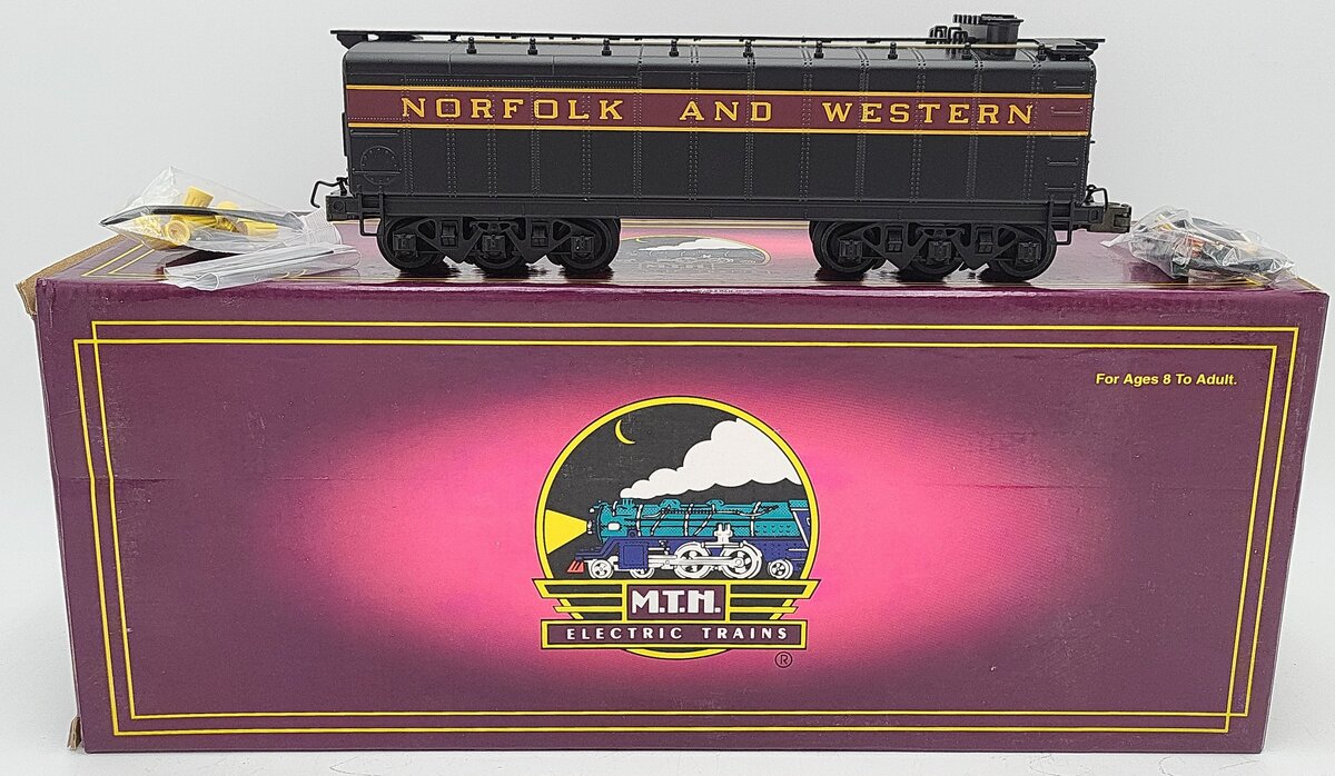 MTH 20-3126 O Gauge Norfolk & Western J-Class Auxiliary Water Tender EX/Box