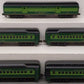 MTH 20-4008 O Gauge Southern Crescent Limited 70' Madison Passenger 5-Car Set EX/Box