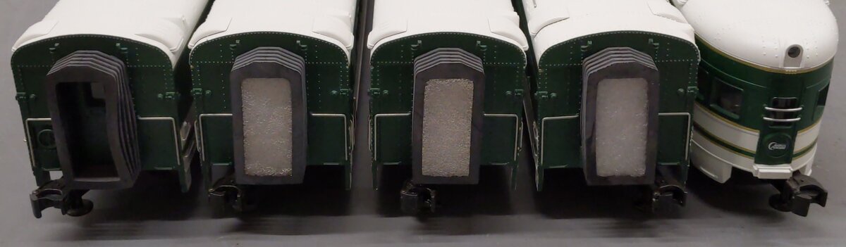 MTH 20-6517 O Southern 70' Streamlined Passenger Car Set EX/Box