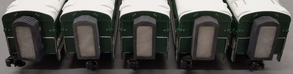 MTH 20-6517 O Southern 70' Streamlined Passenger Car Set EX/Box
