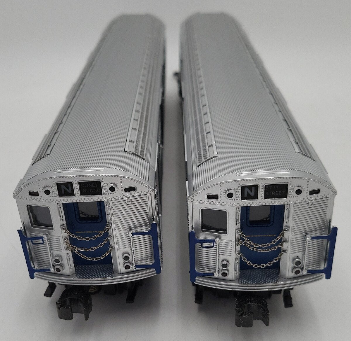 MTH 20-6637 O MTA R32 2-Car Add-On Non Powered Subway Set (Set of 2) EX/Box