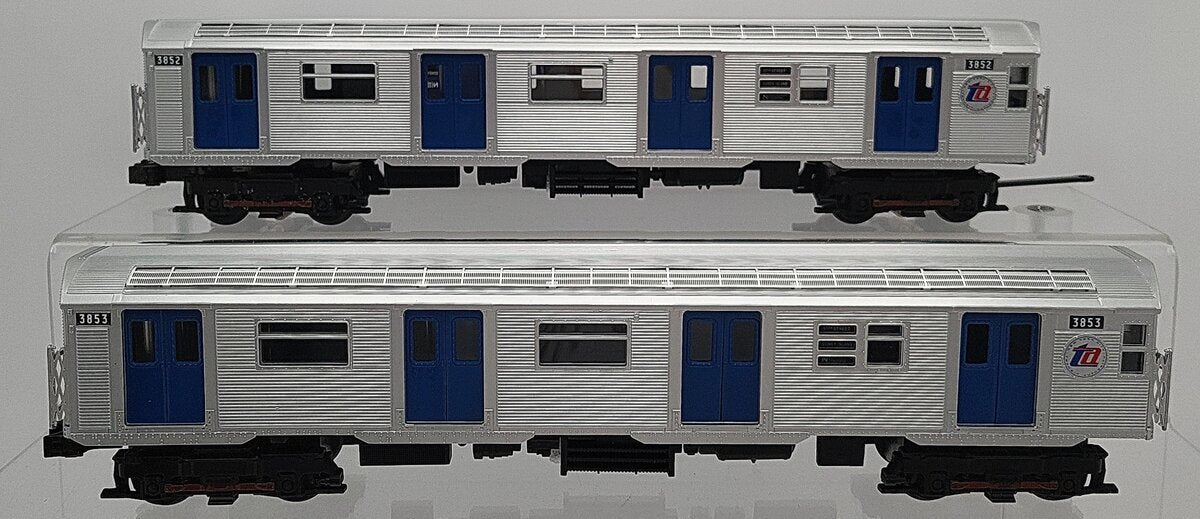 MTH 20-6637 O MTA R32 2-Car Add-On Non Powered Subway Set (Set of 2) EX/Box