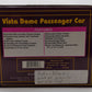 MTH 20-6752 O Gauge Milwaukee Road 70' Full Length Vista Dome Passenger Car #53/Box