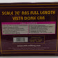 MTH 20-6784 GMO 70'' ABS Full Length Vista Dome Passenger Car EX/Box