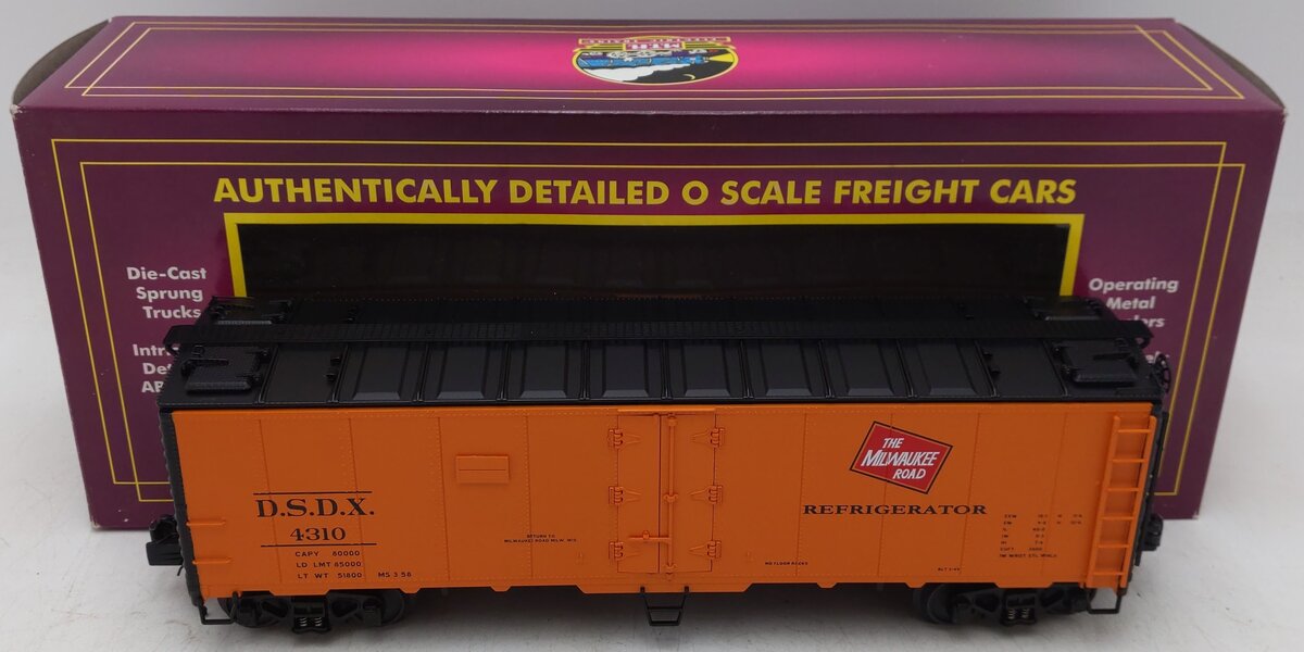 MTH 20-90242B O Gauge The Milwaukee Road Refrigerator Car #4315 EX/Box