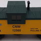 MTH 20-91011 O Gauge Chicago and Northwestern Extended Vision Caboose #12560 EX/Box