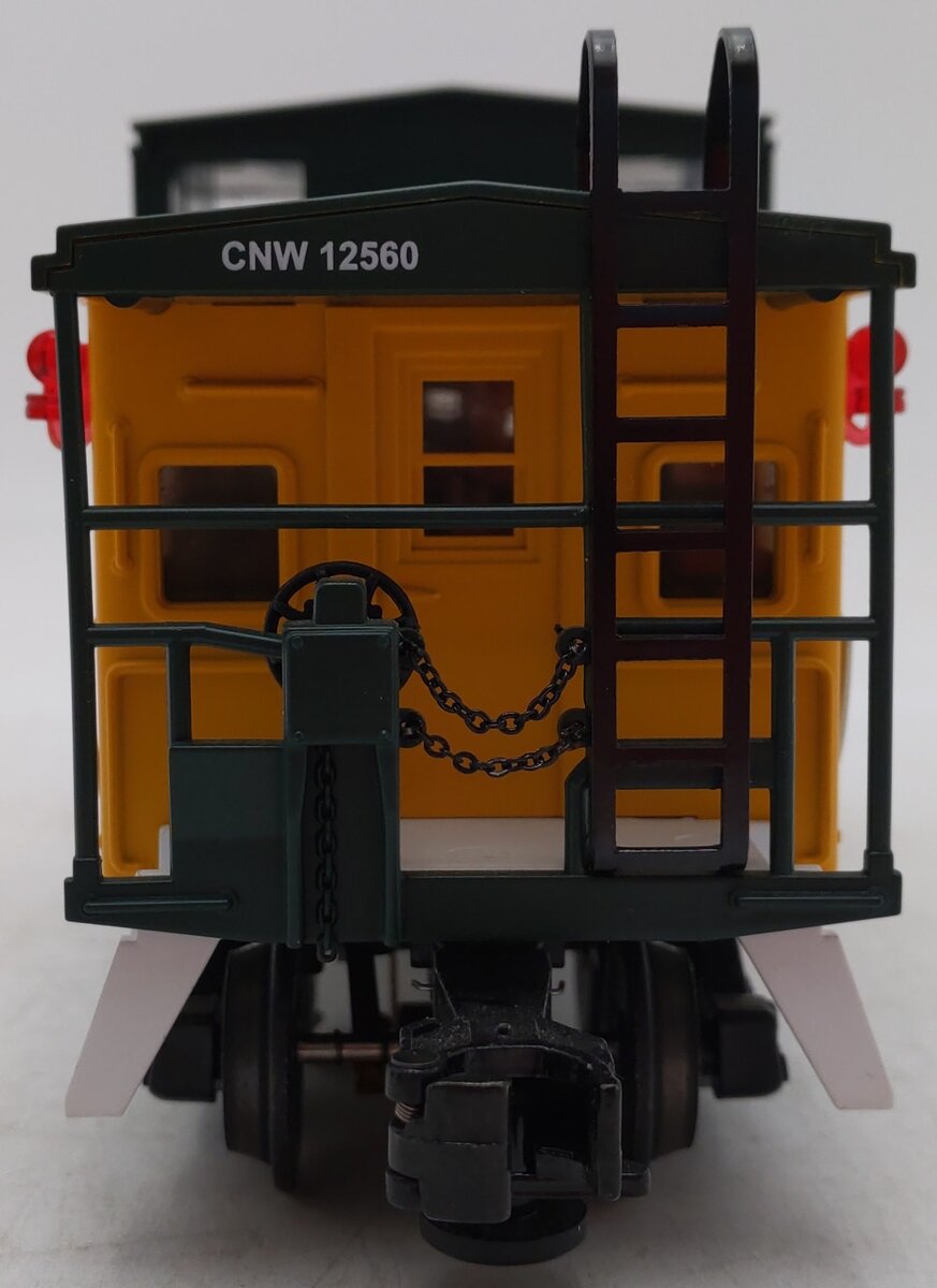 MTH 20-91011 O Gauge Chicago and Northwestern Extended Vision Caboose #12560 EX/Box
