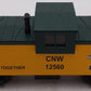 MTH 20-91011 O Gauge Chicago and Northwestern Extended Vision Caboose #12560 EX/Box
