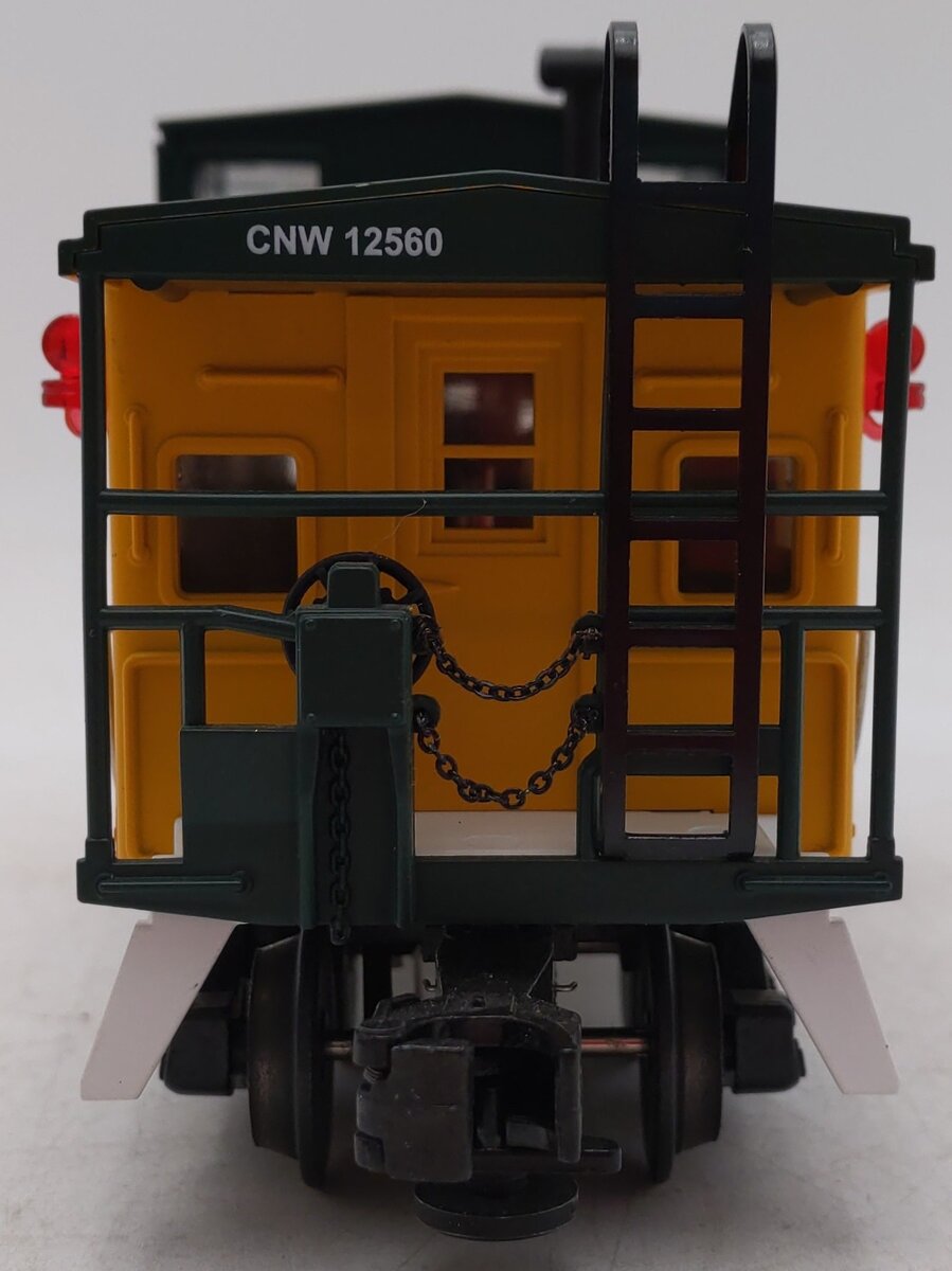 MTH 20-91011 O Gauge Chicago and Northwestern Extended Vision Caboose #12560 EX/Box