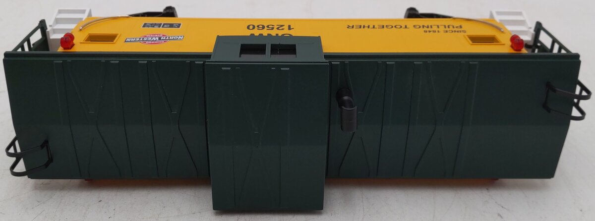 MTH 20-91011 O Gauge Chicago and Northwestern Extended Vision Caboose #12560 EX/Box