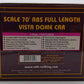 MTH 20-6772 O Gauge Custom Milwaukee Road Vista Dome Car/Box