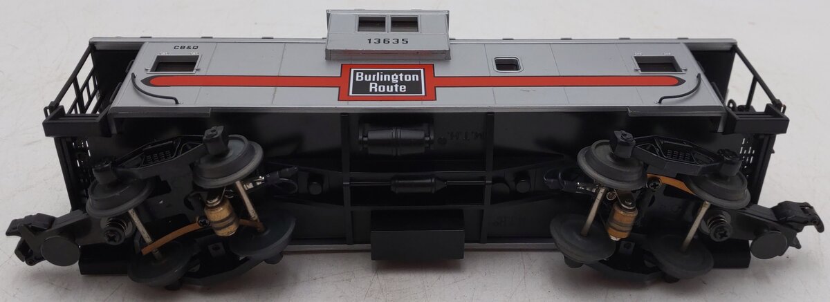 MTH 20-91023 O Gauge Burlington Extended Vision Caboose #13635 EX/Box