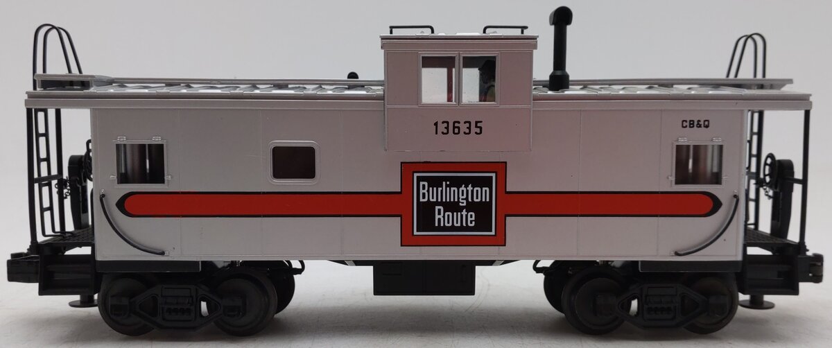MTH 20-91023 O Gauge Burlington Extended Vision Caboose #13635 EX/Box