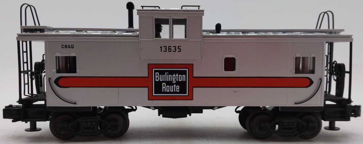 MTH 20-91023 O Gauge Burlington Extended Vision Caboose #13635 EX/Box