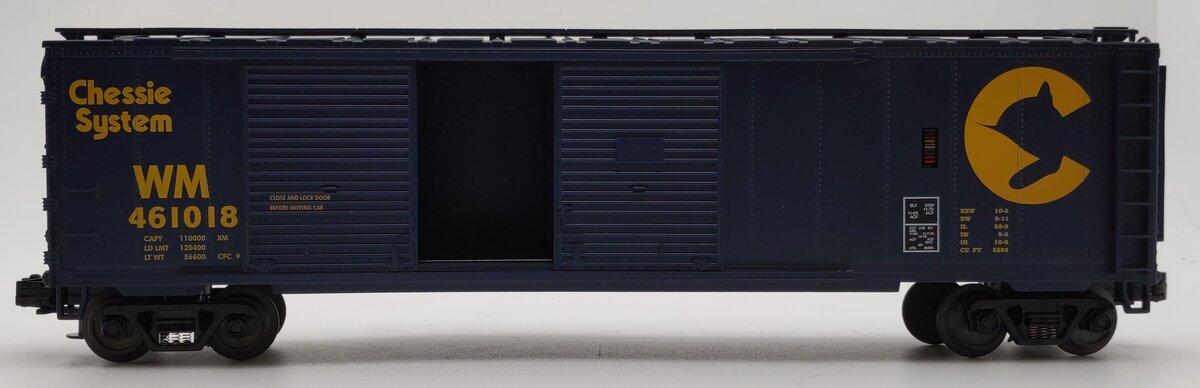 MTH 20-93031 O Gauge Chessie Double Door Box Car #461018 LN/Box