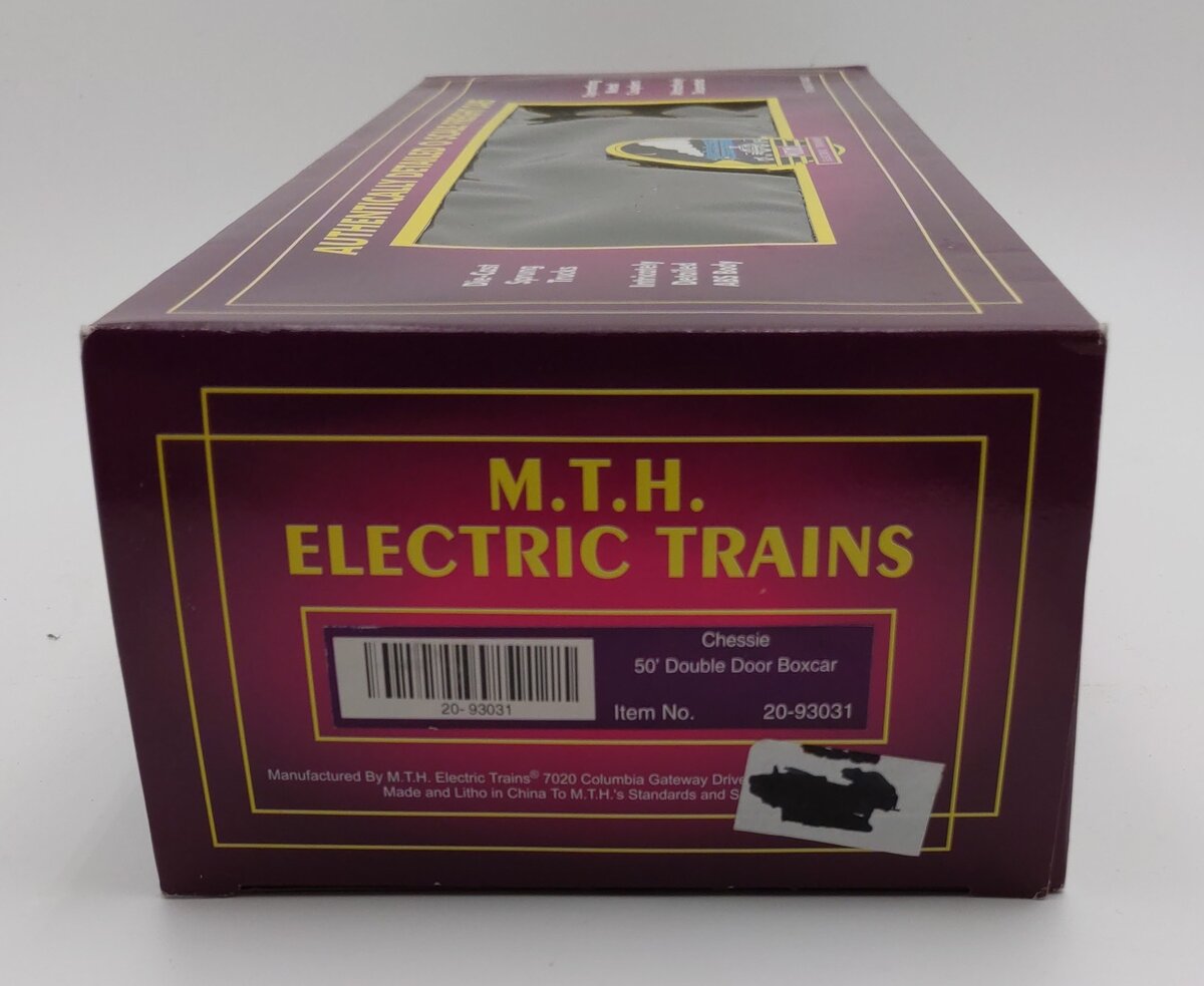 MTH 20-93031 O Gauge Chessie Double Door Box Car #461018 LN/Box