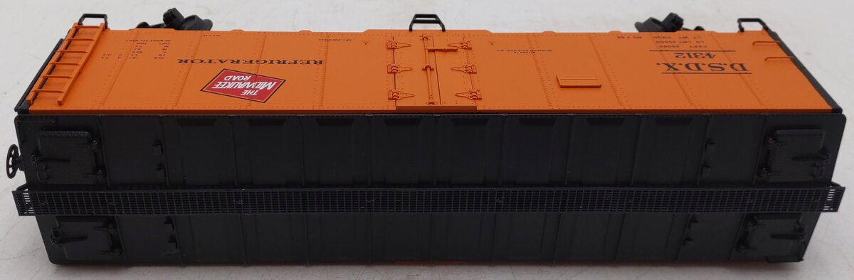 MTH 20-90241 B O Gauge Milwaukee Road 40' Steel Sided Reefer #4312 EX/Box