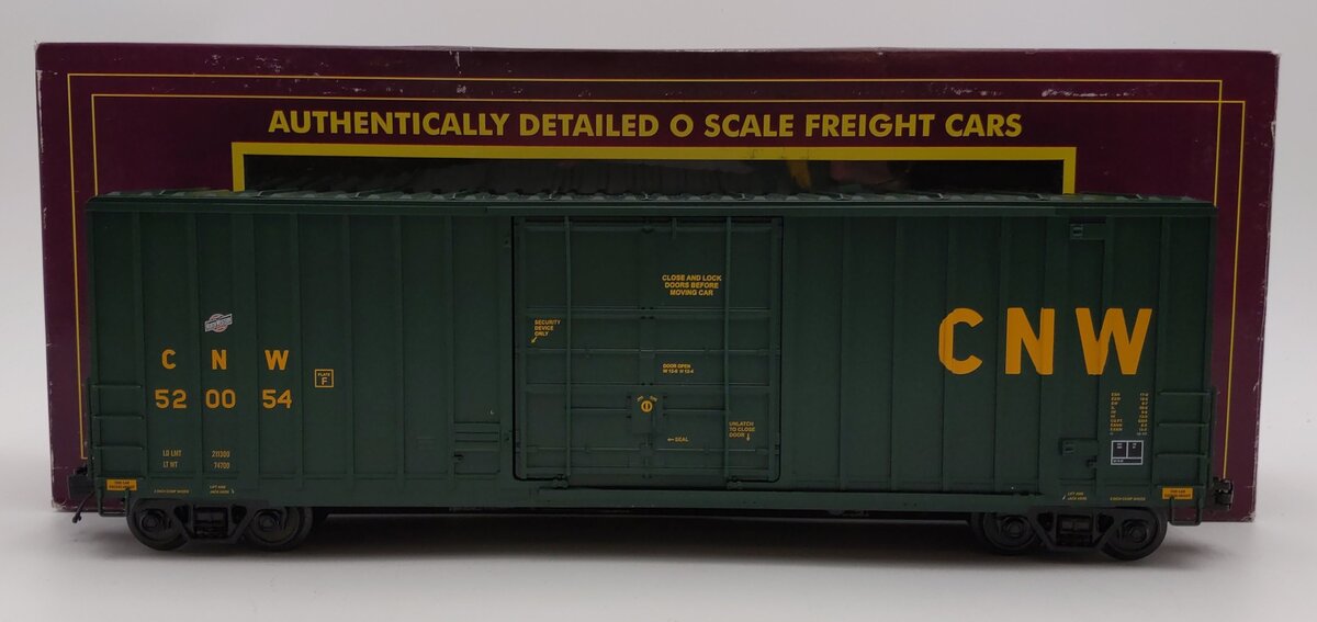 MTH 20-93539 O CNW 50' Hi-Cube Boxcar #520054 LN/Box