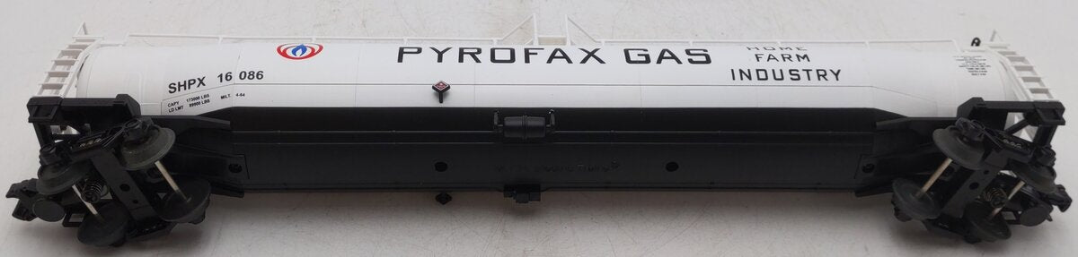 MTH 20-96007 O Pyrofax Gas 33K Gallon Tank Car #16086 EX/Box