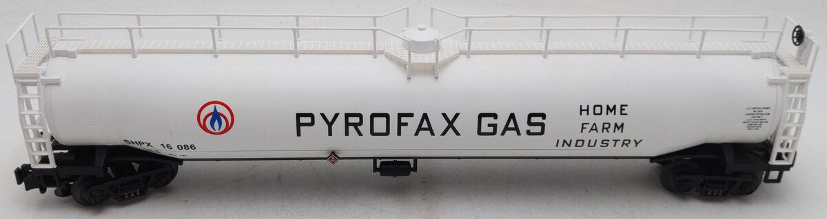 MTH 20-96007 O Pyrofax Gas 33K Gallon Tank Car #16086 EX/Box