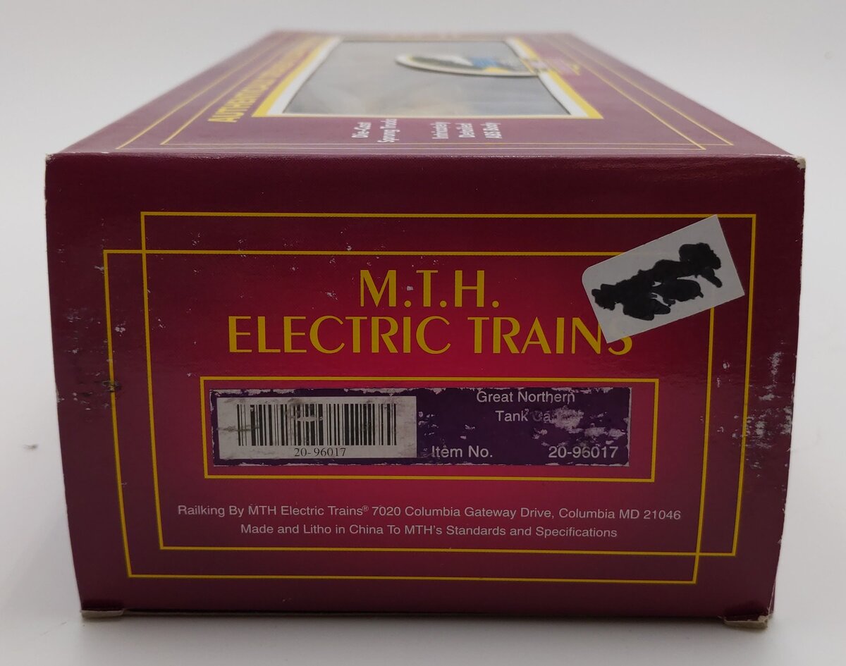 MTH 20-96017 O Gauge Great Northern Single Dome Tank Car #76488 LN/Box