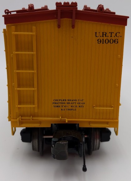 MTH 20-94301 O Gauge Pabst Milwaukee 36' Woodside Reefer Car #91006 VG/Box