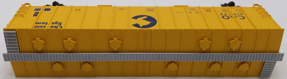 MTH 20-97511 O Chessie 50‘ Airslide Hopper Car #619177 EX/Box