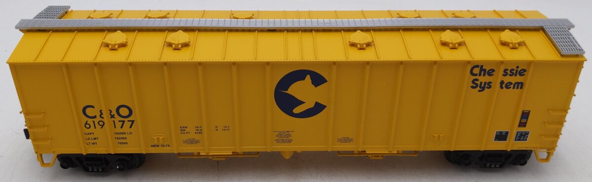 MTH 20-97511 O Chessie 50‘ Airslide Hopper Car #619177 EX/Box