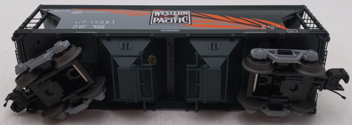 MTH 20-97653 O Western Pacific 2-Bay Centerflow Hopper #15083 EX/Box