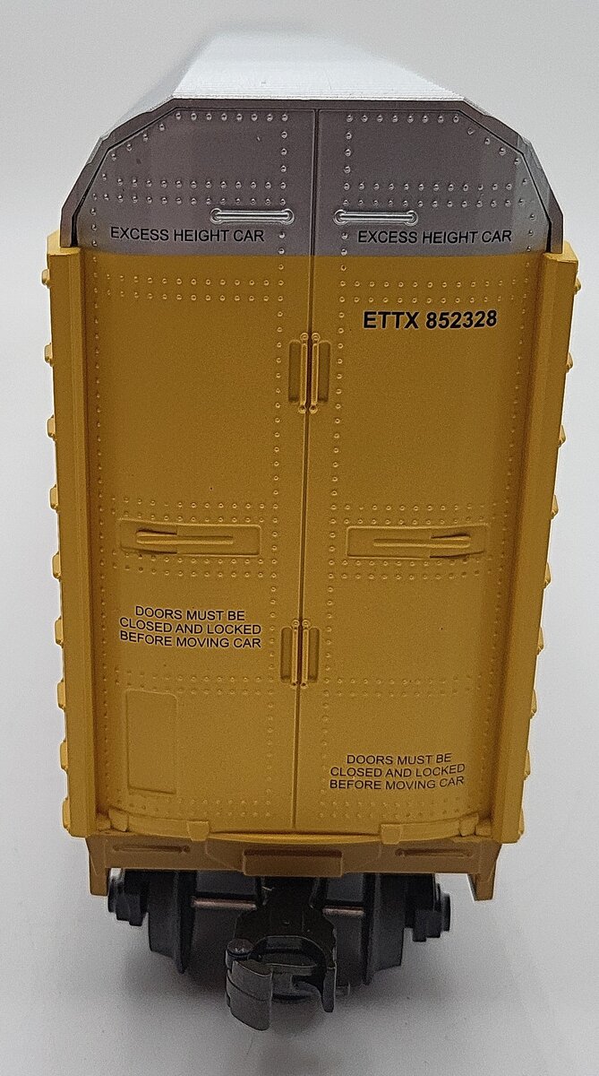 MTH 20-98257 O CSX Corrugated Auto Carrier #852328 EX/Box