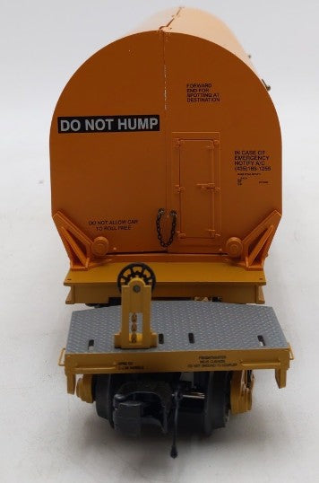 MTH 20-20013A O Union Pacific 47' TTX Heavy Duty Flat Car w/ Exit & Nose Cone LN/Box