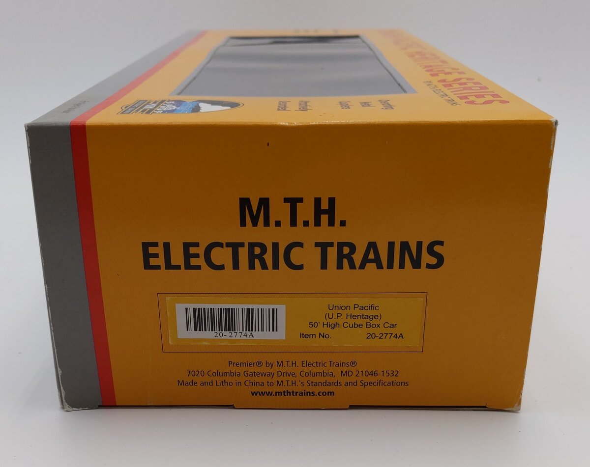 MTH 20-2774A O Union Pacific 50' High Cube Boxcar #301862/Box