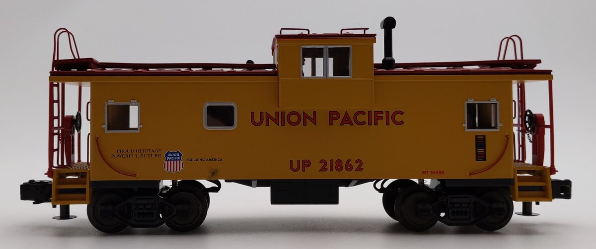 MTH 20-2774B O Gauge Union Pacific Extended Vision Caboose #21862 EX/Box