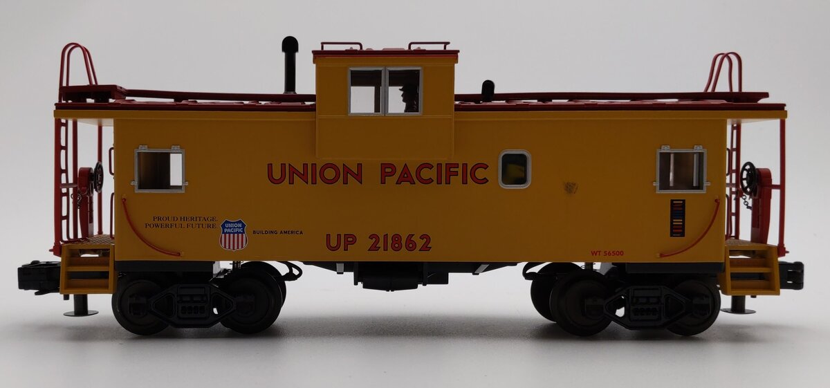 MTH 20-2774B O Gauge Union Pacific Extended Vision Caboose #21862 EX/Box