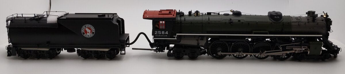 MTH 20-3145-1 O Great Northern S-2 4-8-4 Steam Locomotive & Tender #2584 w/PS2 EX/Box