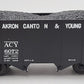 MTH 20-97205 AC&Y 2-Bay Fish Belly Hopper #6072 LN/Box