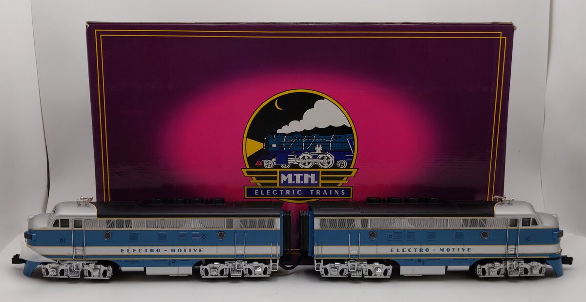MTH 20-2090-1 EMD F-3 AA Diesel Engine Set w/PS1 #752/754 EX/Box