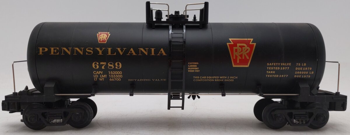 MTH 20-9204 O Pennsylvania Unibody Tank Car #6789 EX/Box