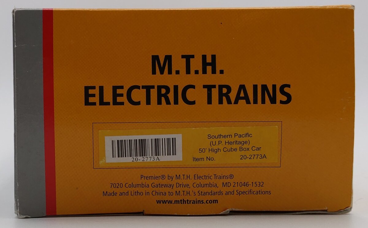 MTH 20-2773A Southern Pacific 50' High Cube Box Car/Box
