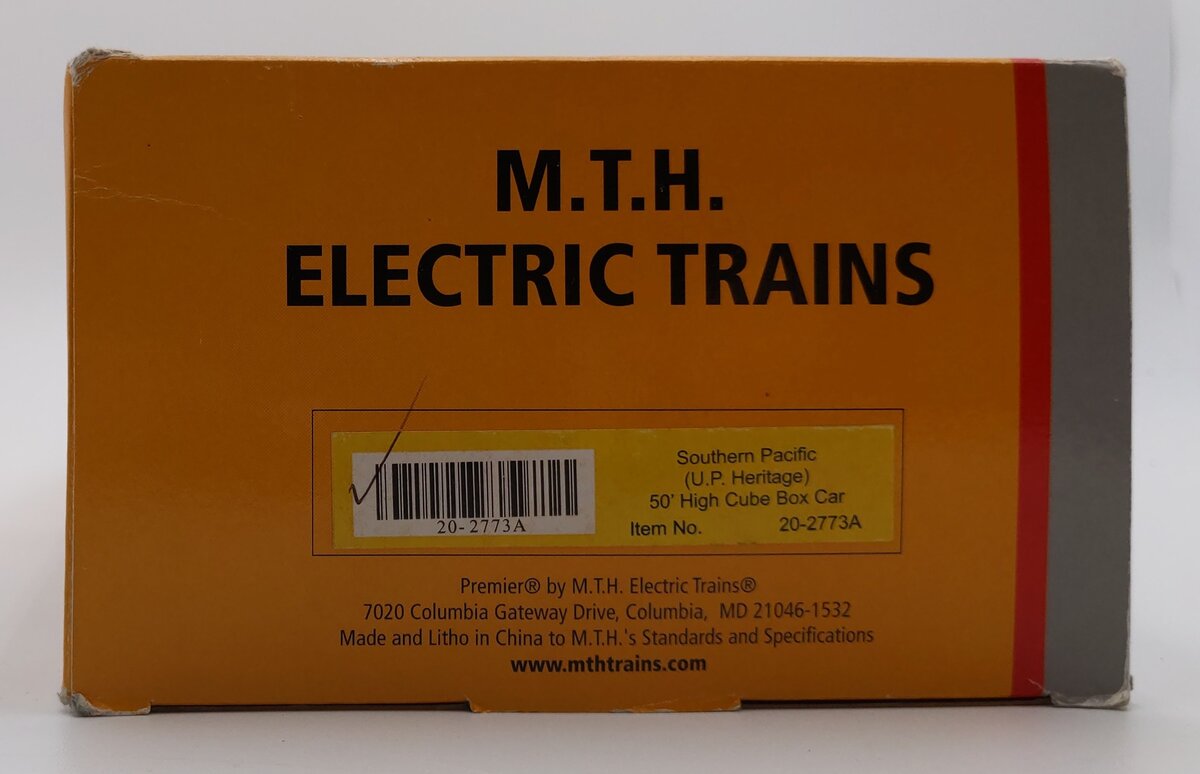 MTH 20-2773A Southern Pacific 50' High Cube Box Car/Box