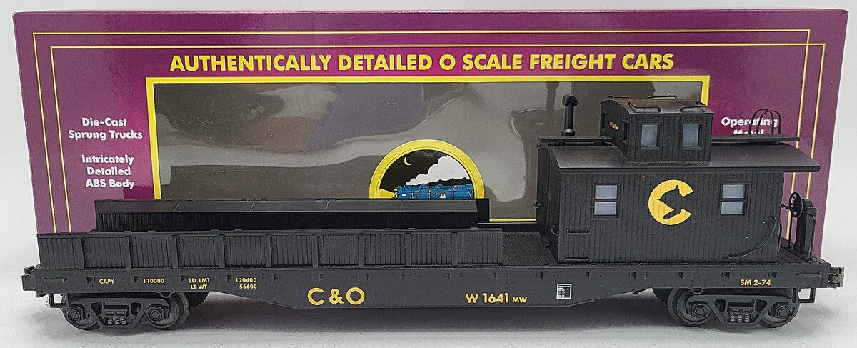 MTH 20-90012E O Gauge Chessie Crane Tender EX/Box