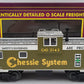 MTH 20-90012F O Gauge Chessie Extended Vision Caboose #3143 EX/Box