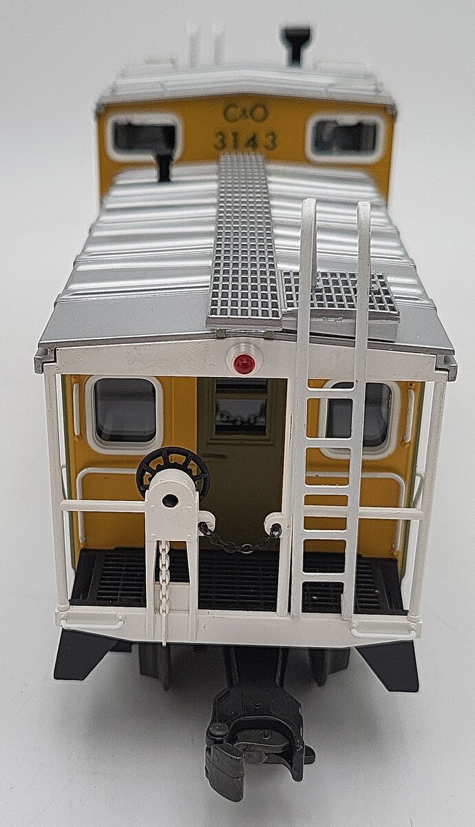 MTH 20-90012F O Gauge Chessie Extended Vision Caboose #3143 EX/Box