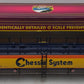 MTH 20-90012A O Gauge Chessie System C&O 20K 4-Compartment Tank Car #159585 EX/Box