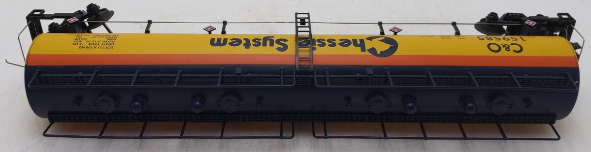 MTH 20-90012A O Gauge Chessie System C&O 20K 4-Compartment Tank Car #159585 EX/Box